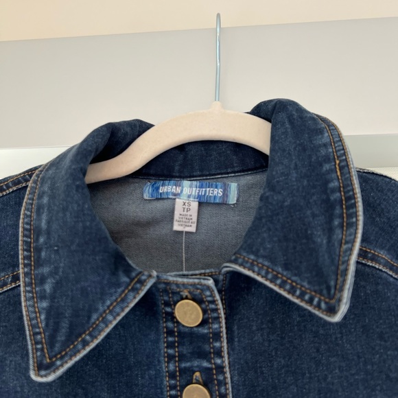 *SOLD* NWT Urban Outfitters Denim Coverall Jumpsuit XS - Picture 9 of 11